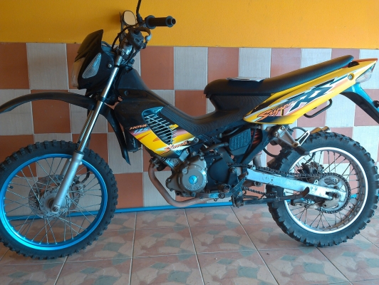 honda sonic วิบาก เครื่องดี ทะเบียน/โอน.(ดูคลิ๊ป)