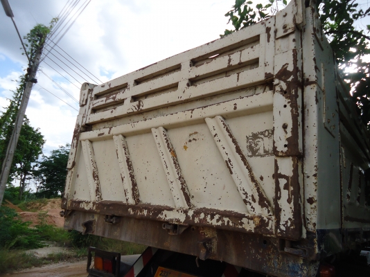 ขายหางลาก3เพลาแท้ดรั้มกะบะสามมิตรลอนเฉียงยาว9เมตรปี50