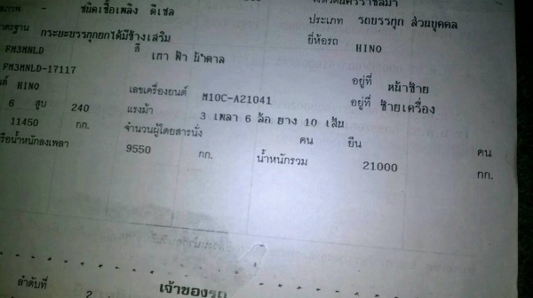 ***ขายแล้วครับขอบคุณ Truck2hand  ขาย10ล้อพ่วง แม่+ลูกดั้มหินทราย ราคาเบาๆ HINO FM3MNLD 240HP ปี45 เครื่องเดิมเกียร์เดิม M10C 240แรง เครื่องดี แน่นดี แรงดี เกียร์ดีไม่หลุด ช่วงล่างเดิมคัสซีดี ไม่ปะไม่ดาม แต่มีบวม ซับในช่วงคอ ซับบน-ซับล่าง บางจุด (ตามรูป)