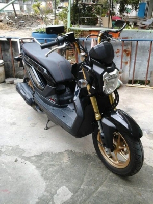 ขาย Honda Zoomer-x สีดำ ตัว TOP ปี 2014!! (รถแค่6เดือน!!)ราคา 40,000บ.