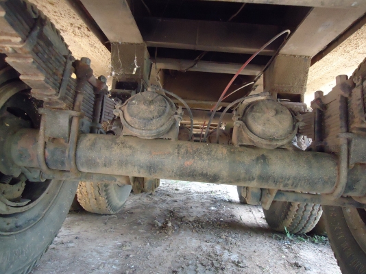 ขายรถสิบล้อหัวลากพร้อมหางคอกสูง3เพลายัดยาว12.5เมตรปี49