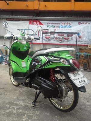 Fino ลายสปอร์ต รถปี55 สวยๆเครื่องเดิมๆ แต่งสวย ล้งล้ออย่างเดียว ราคาถูกๆครับ