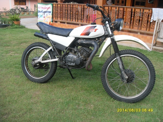 ขายDT125MX ทะเบียน+ชุดโอน 17,500.-(เครื่องดี95\%)