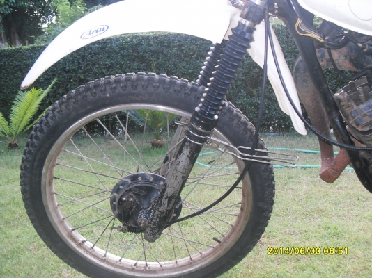 ขายDT125MX ทะเบียน+ชุดโอน 17,500.-(เครื่องดี95\%)