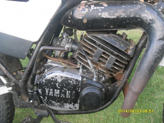 ขายDT125MX ทะเบียน+ชุดโอน 17,500.-(เครื่องดี95\%)