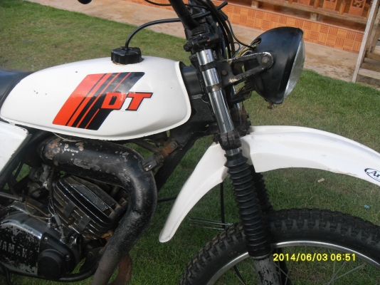ขายDT125MX ทะเบียน+ชุดโอน 17,500.-(เครื่องดี95\%)