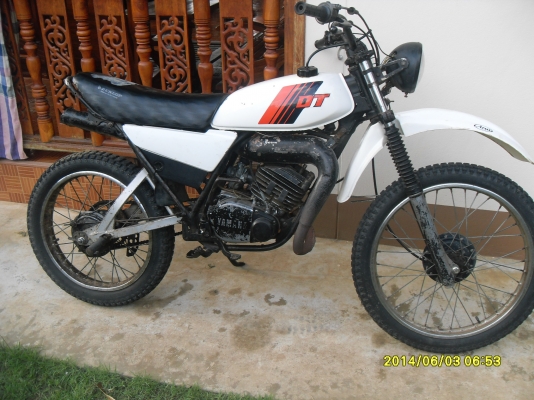 ขายDT125MX ทะเบียน+ชุดโอน 17,500.-(เครื่องดี95\%)