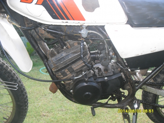 ขายDT125MX ทะเบียน+ชุดโอน 17,500.-(เครื่องดี95\%)