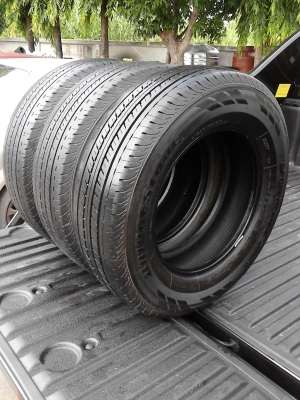 215/70R16 BRIDGESTONE DURAVIS R611 สวย ดอกยางคม ดอกลึก  มี 3 เส้น TEL.081-427-3941