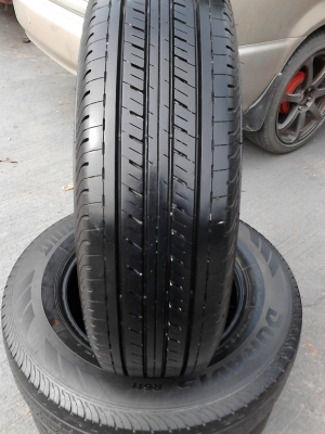 215/70R16 BRIDGESTONE DURAVIS R611 สวย ดอกยางคม ดอกลึก  มี 3 เส้น TEL.081-427-3941