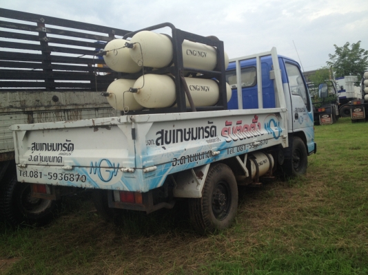 ขายรถโมบาย เติมแก็ส NGV ISUZU NKR 4 เล็กสำหรับใช้เติมแก็สเซอวิส พร้อมเล่มครับ