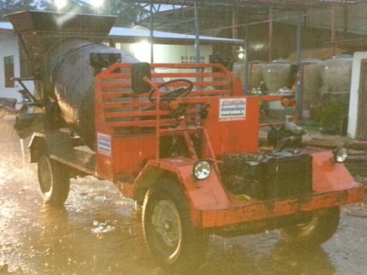 ขายรถโม่ปูน1.5คิว เครื่อง74แรง ช่วงล่างTL สภาพพร้อมใช้งาน