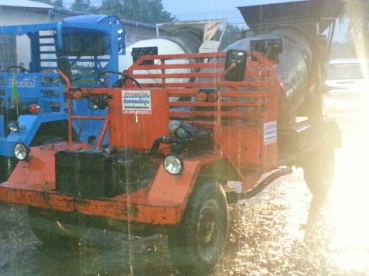 ขายรถโม่ปูน1.5คิว เครื่อง74แรง ช่วงล่างTL สภาพพร้อมใช้งาน