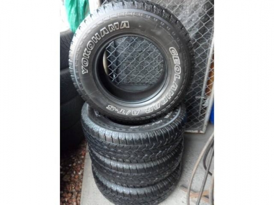 ขาย ยางYOKOHAMA GEOLANDAR A/T-S 245-70-16 ปี12 ขาย ยางYOKOHAMA GEOLANDAR A/T-S 245-70-16 ปี12