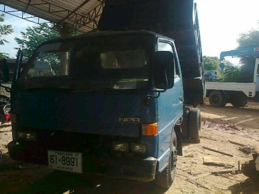 ขายดัมพ์ISUZU NPR115แรง เครื่องดี แคชซีสวย ช่วงล่างเดิม เอกสารพร้อมโอน