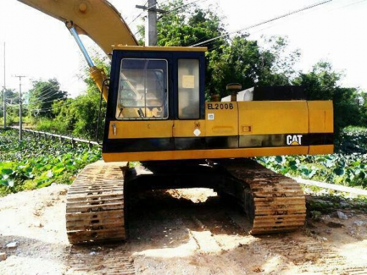 รถแบคโฮ CAT E200 BL แขนยาวพิเศษ รถสวยเนี๊ยบ ใช้งานดี ราคาต่อรองได้