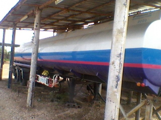 ขายหาง3เพลา ถังน้ำมัน9 ช่อง -36,000ลิตร โหลดบน สภาพพร้อมใช้งาน