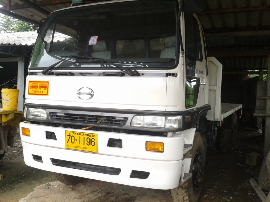 ขาย HINO FM2K 240 แรงม้า ปี 2540 รถบรรทุกพ่วงพื้นเรียบ เกียร์ฟุลเลอร์ใหม่ แม่ลูก22ล้อ ลูก3เพลาแท้เพิ่งต่อมาใหม่ ตัวแม่กระบะต่อใหม่