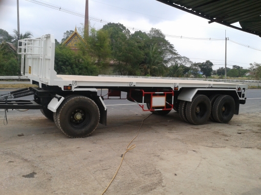 ขาย HINO FM2K 240 แรงม้า ปี 2540 รถบรรทุกพ่วงพื้นเรียบ เกียร์ฟุลเลอร์ใหม่ แม่ลูก22ล้อ ลูก3เพลาแท้เพิ่งต่อมาใหม่ ตัวแม่กระบะต่อใหม่