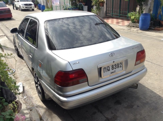 ขายครับ TOYOTA AE 110 1.5 GXI ปี 97 สีภายนอกสวย ทรงดี หน้าหลังเดิม ไม่มีชนหนัก ห้องเครื่องสวย เครื่องดีมากแห้งๆ ไม่เยิ้มเลย ควันไม่มีไหล เกียรดีมากไม่หอนไม่เยิ้ม สมบูรสุดๆ แอรหนาวๆเลย ภายในสวยไม่มีขาด แตก หัก ระบบไฟครบๆ ช่วงล่างโคตรดี แม็ก ของ 15 สวยๆ รถแ ขายครับ TOYOTA AE 110 1.5 GXI ปี 97 สีภายนอกสวย ทรงดี หน้าหลังเดิม ไม่มีชนหนัก ห้องเครื่องสวย เครื่องดีมากแห้งๆ ไม่เยิ้มเลย ควันไม่มีไหล เกียรดีมากไม่หอนไม่เยิ้ม สมบูรสุดๆ แอรหนาวๆเลย ภายในสวยไม่มีขาด แตก หัก ระบบไฟครบๆ ช่วงล่างโคตรดี แม็ก ของ 15 สวยๆ รถแ