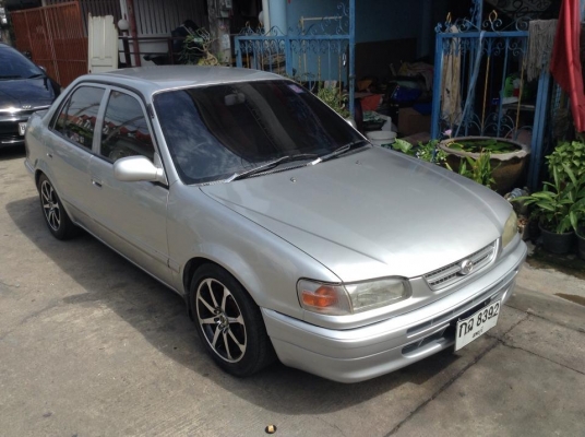 ขายครับ TOYOTA AE 110 1.5 GXI ปี 97 สีภายนอกสวย ทรงดี หน้าหลังเดิม ไม่มีชนหนัก ห้องเครื่องสวย เครื่องดีมากแห้งๆ ไม่เยิ้มเลย ควันไม่มีไหล เกียรดีมากไม่หอนไม่เยิ้ม สมบูรสุดๆ แอรหนาวๆเลย ภายในสวยไม่มีขาด แตก หัก ระบบไฟครบๆ ช่วงล่างโคตรดี แม็ก ของ 15 สวยๆ รถแ ขายครับ TOYOTA AE 110 1.5 GXI ปี 97 สีภายนอกสวย ทรงดี หน้าหลังเดิม ไม่มีชนหนัก ห้องเครื่องสวย เครื่องดีมากแห้งๆ ไม่เยิ้มเลย ควันไม่มีไหล เกียรดีมากไม่หอนไม่เยิ้ม สมบูรสุดๆ แอรหนาวๆเลย ภายในสวยไม่มีขาด แตก หัก ระบบไฟครบๆ ช่วงล่างโคตรดี แม็ก ของ 15 สวยๆ รถแ