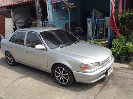ขายครับ TOYOTA AE 110 1.5 GXI ปี 97 สีภายนอกสวย ทรงดี หน้าหลังเดิม ไม่มีชนหนัก ห้องเครื่องสวย เครื่องดีมากแห้งๆ ไม่เยิ้มเลย ควันไม่มีไหล เกียรดีมากไม่หอนไม่เยิ้ม สมบูรสุดๆ แอรหนาวๆเลย ภายในสวยไม่มีขาด แตก หัก ระบบไฟครบๆ ช่วงล่างโคตรดี แม็ก ของ 15 สวยๆ รถแ ขายครับ TOYOTA AE 110 1.5 GXI ปี 97 สีภายนอกสวย ทรงดี หน้าหลังเดิม ไม่มีชนหนัก ห้องเครื่องสวย เครื่องดีมากแห้งๆ ไม่เยิ้มเลย ควันไม่มีไหล เกียรดีมากไม่หอนไม่เยิ้ม สมบูรสุดๆ แอรหนาวๆเลย ภายในสวยไม่มีขาด แตก หัก ระบบไฟครบๆ ช่วงล่างโคตรดี แม็ก ของ 15 สวยๆ รถแ