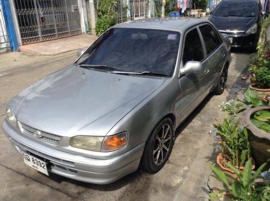 ขายครับ TOYOTA AE 110 1.5 GXI ปี 97 สีภายนอกสวย ทรงดี หน้าหลังเดิม ไม่มีชนหนัก ห้องเครื่องสวย เครื่องดีมากแห้งๆ ไม่เยิ้มเลย ควันไม่มีไหล เกียรดีมากไม่หอนไม่เยิ้ม สมบูรสุดๆ แอรหนาวๆเลย ภายในสวยไม่มีขาด แตก หัก ระบบไฟครบๆ ช่วงล่างโคตรดี แม็ก ของ 15 สวยๆ รถแ ขายครับ TOYOTA AE 110 1.5 GXI ปี 97 สีภายนอกสวย ทรงดี หน้าหลังเดิม ไม่มีชนหนัก ห้องเครื่องสวย เครื่องดีมากแห้งๆ ไม่เยิ้มเลย ควันไม่มีไหล เกียรดีมากไม่หอนไม่เยิ้ม สมบูรสุดๆ แอรหนาวๆเลย ภายในสวยไม่มีขาด แตก หัก ระบบไฟครบๆ ช่วงล่างโคตรดี แม็ก ของ 15 สวยๆ รถแ