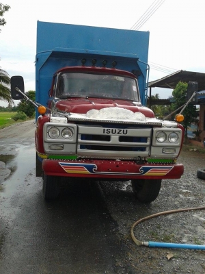 หัวยาว เพลาเดียว ดั้ม กระบะปิเนียม รุ่นมีประตู เครื่องHo6c