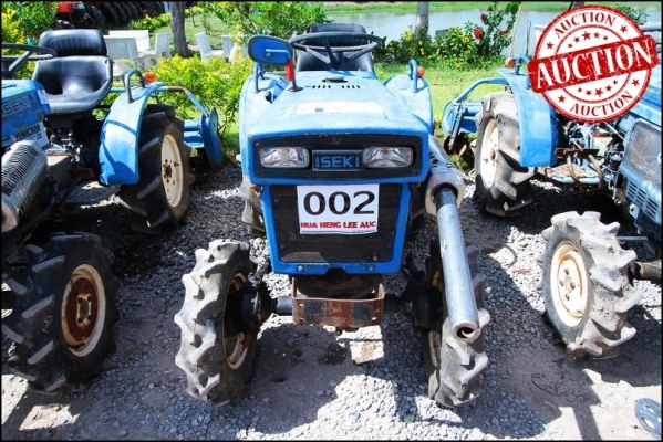 AUC 4 Code 002  แทรกเตอร์  เก่านอก ISEKI TX1510F  ราคา เริ่มต้นการประมูล 70,000 บาท