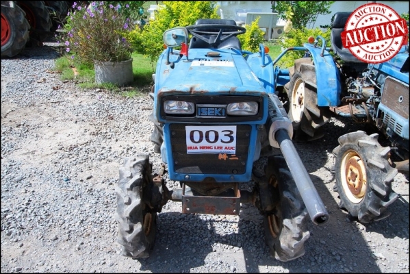 AUC 4 Code 003  แทรกเตอร์  เก่านอก ISEKI TX1410F  ราคา เริ่มต้นการประมูล 70,000 บาท