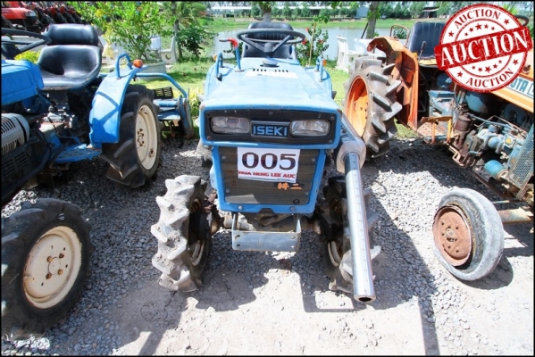 AUC 4 Code 005  แทรกเตอร์  เก่านอก ISEKI TX1410F  ราคา เริ่มต้นการประมูล 70,000 บาท