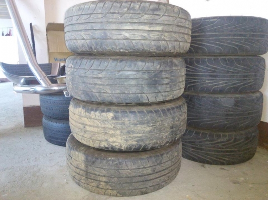 แม็กขอบ 17 พร้อมยาง ถูกของ  วีโก้ Toyota Tiger Vigo