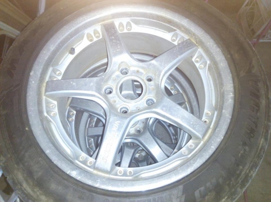 แม็กขอบ 17 พร้อมยาง ถูกของ  วีโก้ Toyota Tiger Vigo