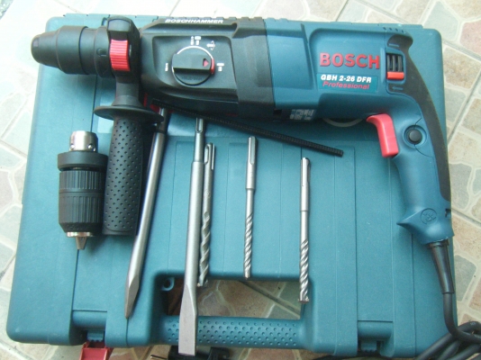 ขายสว่านโรตารี่ BOSCH รุ่น GBH 2-26 DFR 3ระบบซ้าย-ขวา ถอดเปลี่ยนหัวได้ ของใหม่100\%