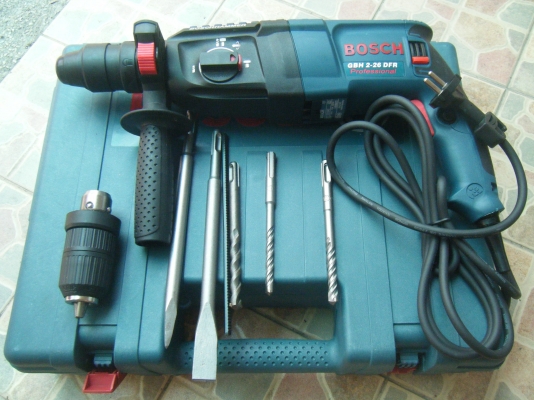 ขายสว่านโรตารี่ BOSCH รุ่น GBH 2-26 DFR 3ระบบซ้าย-ขวา ถอดเปลี่ยนหัวได้ ของใหม่100\%