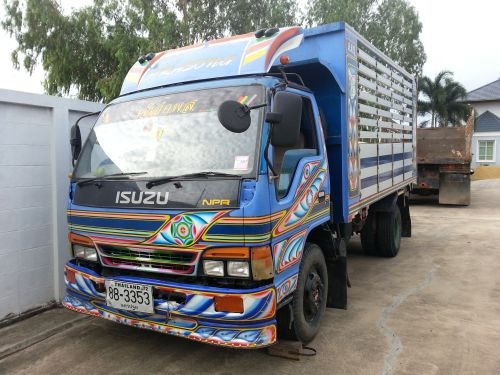 ขาย6ล้อ ISUZU NPR ดัมพ์ 120แรง 4.50เมตร ปี98