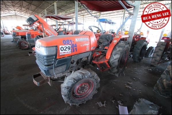 AUC 4 Code 029  แทรกเตอร์  KUBOTA L3408  ราคา เริ่มต้นการประมูล 110,000 บาท