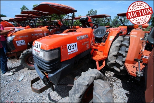 AUC 4 Code 031 แทรกเตอร์ KUBOTA L3408 ราคา เริ่มต้นการประมูล 110,000 บาท AUC 4 Code 031 แทรกเตอร์ KUBOTA L3408 ราคา เริ่มต้นการประมูล 110,000 บาท