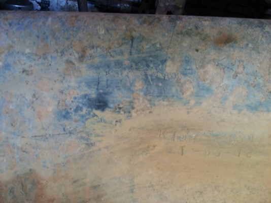 สิบล้อท้ายลาด HINO KT725 แบบสองเพลา เดิมใช้บรรทุก รถแบคโฮ HITACHI ZX200-1