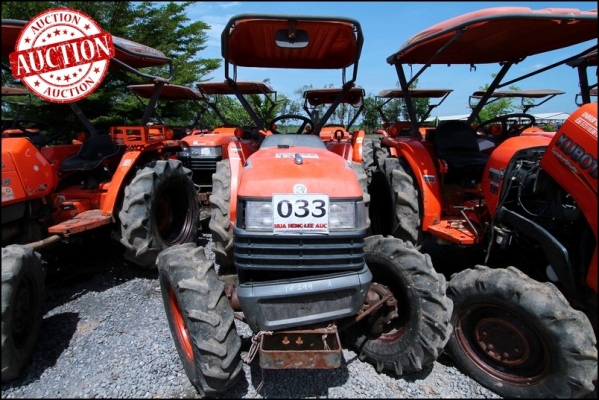 AUC 4 Code 033  แทรกเตอร์  KUBOTA L3408DI  ราคา เริ่มต้นการประมูล 150,000 บาท