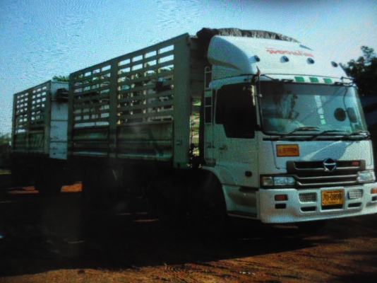 ขายรถบรรทุก 12 ล้อพ่วงแม่ลูกไม่ดั้มหัวเปอร์เฟียร์สวยพร้อมใช้