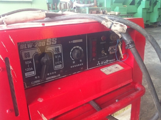 ขาย! เครื่องเชื่อมสนาม มือสอง Denyo 200A นำเข้าจากญี่ปุ่น
