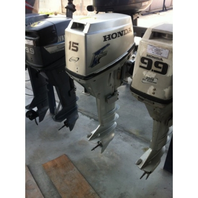ขายเครื่องยนต์เรือ Honda BF15 มือสองญี่ปุ่น