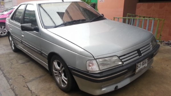 ขายเครื่องแถมรถ แถมแก๊ส PEUGEOT 405 วาง toyota 7A 1800 เกียร์ออโต้