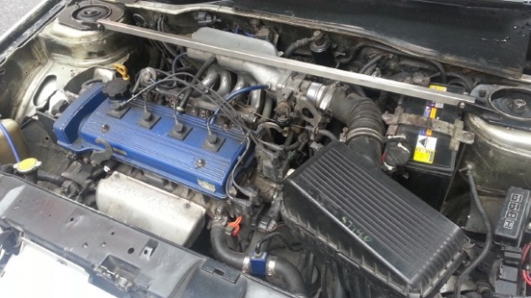 ขายเครื่องแถมรถ แถมแก๊ส PEUGEOT 405 วาง toyota 7A 1800 เกียร์ออโต้