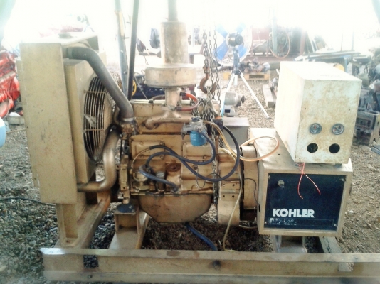 ขายเครื่องปั่นไฟ  KOHLER  31 KVA พร้อมใช้งาน