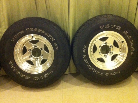 ขายล้อ lenso apache พร้อมยางญี่ปุ่น 31 ขายล้อ lenso apache พร้อมยางญี่ปุ่น 31