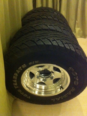 ขายล้อ lenso apache พร้อมยางญี่ปุ่น 31 ขายล้อ lenso apache พร้อมยางญี่ปุ่น 31