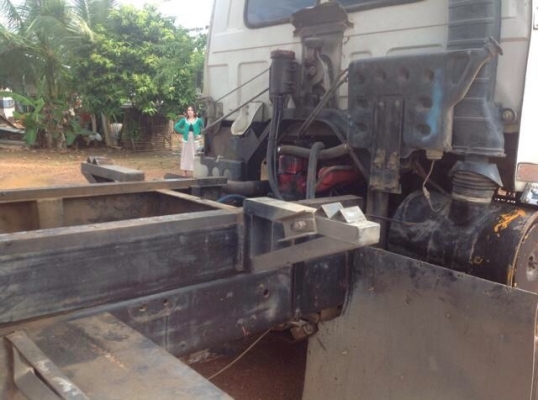 ขายรถพ่วงดัมพ์ ISUZU FVZ12NY ปี 33 วางเครื่อง DAEWOO 290 แรงยังไม่ลงเล่มมีใบคุมให้