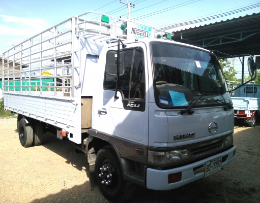 6 ล้อกลาง  HINO  *สมอเงิน*  FC4J 140 แรงม้า *ยาว 5.50 ม.* รถสวยจริง_สภาพพร้อมใช้งาน *รถห้างแท้* มีเล่มพร้อมโอน